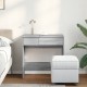 Sonata H Комплект тоалетка с огледало, сив сонома, 73x46,5x120 см Sonata H Комплект тоалетка с огледало, сив сонома, 73x46,5x120 см
