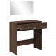 Sonata H Тоалетка с огледало, кафяв дъб, 80x39x80 см Sonata H Тоалетка с огледало, кафяв дъб, 80x39x80 см