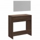Sonata H Тоалетка с огледало, кафяв дъб, 80x39x80 см Sonata H Тоалетка с огледало, кафяв дъб, 80x39x80 см