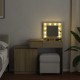Sonata H Тоалетка с LED, дъб сонома, 115x37x110,5 см Sonata H Тоалетка с LED, дъб сонома, 115x37x110,5 см