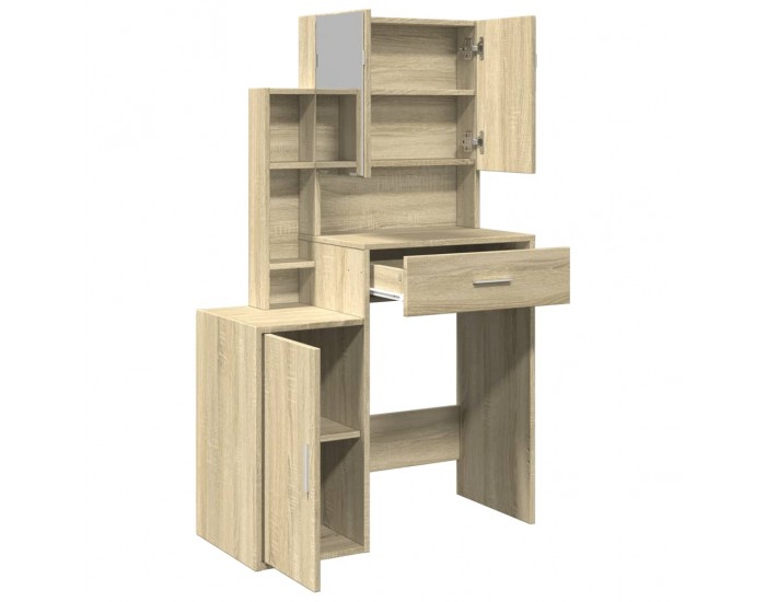 Sonata H Тоалетка с шкаф, дъб сонома, 80x35x132 см