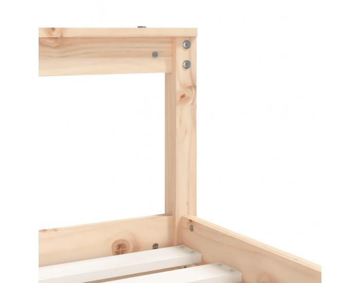 Sonata H Рамка за детско легло, 70x140 см, масивна борова дървесина