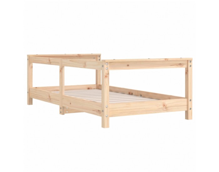 Sonata H Рамка за детско легло, 70x140 см, масивна борова дървесина