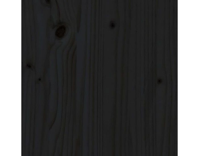 Sonata H Детска рамка за легло с чекмеджета, черна, 90x190 см, бор масив