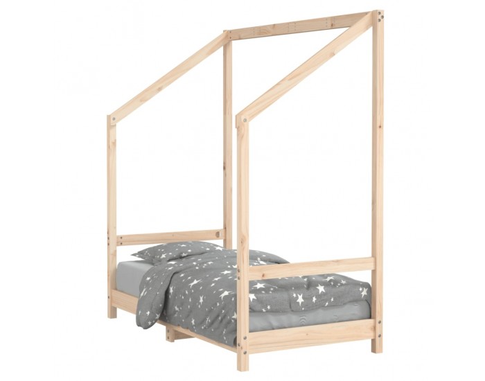 Sonata H Рамка за детско легло, 70x140 см, масивна борова дървесина