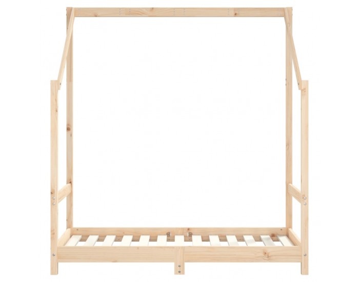 Sonata H Рамка за детско легло, 2x(70x140) см, масивна борова дървесина