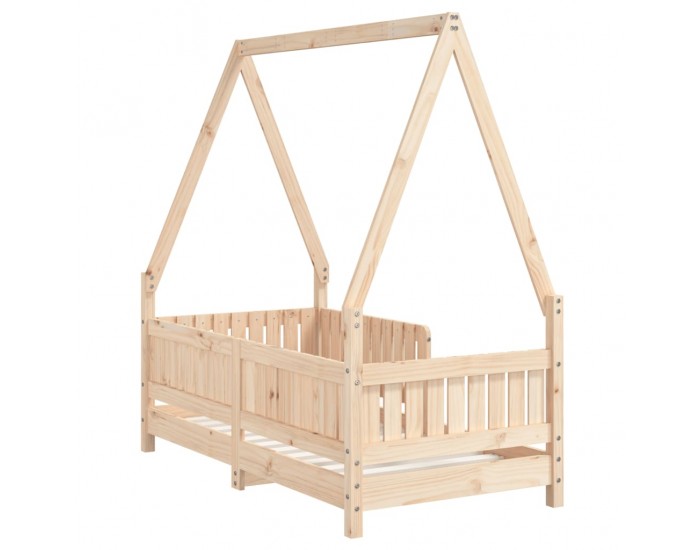 Sonata H Рамка за детско легло, 70x140 см, масивна борова дървесина