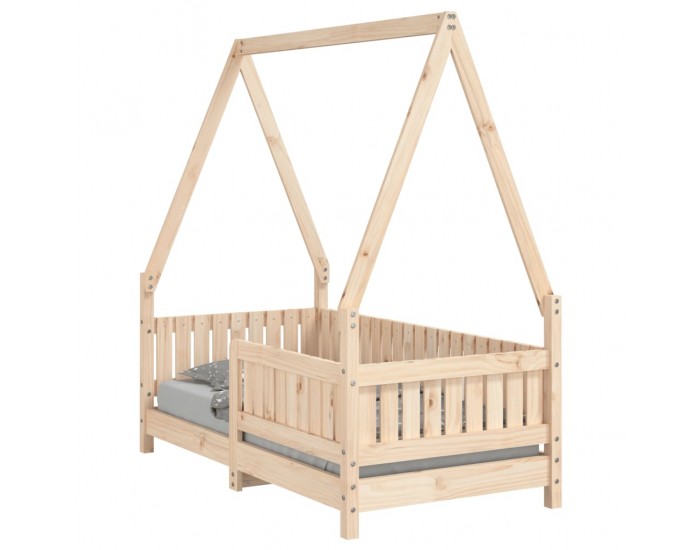 Sonata H Рамка за детско легло, 70x140 см, масивна борова дървесина