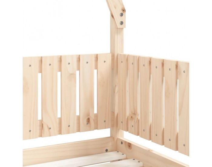 Sonata H Рамка за детско легло, 70x140 см, масивна борова дървесина