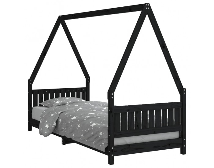 Sonata H Рамка за детско легло 80x200 см масивна борова дървесина