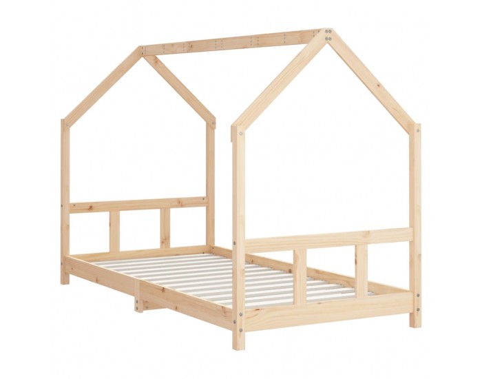 Sonata H Рамка за детско легло, 90x200 см, масивна чамова дървесина
