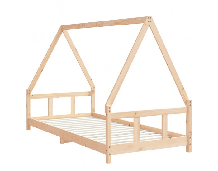 Sonata H Рамка за детско легло, 90x200 см, масивна чамова дървесина