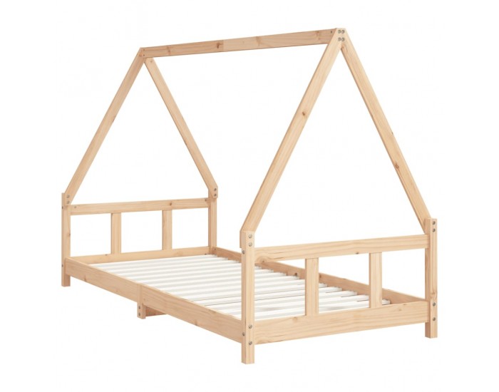 Sonata H Рамка за детско легло, 90x200 см, масивна чамова дървесина