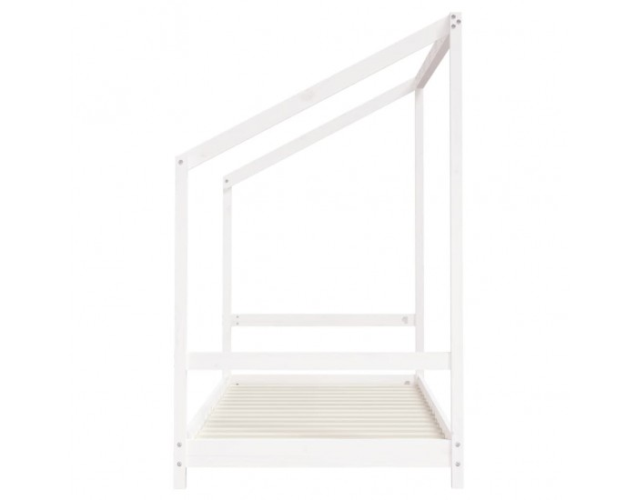 Sonata H Детска рамка за легло, бяла, 90x190 см, бор масив