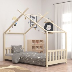 Sonata H Рамка за детско легло, бор масив, 70x140 см - Детски легла