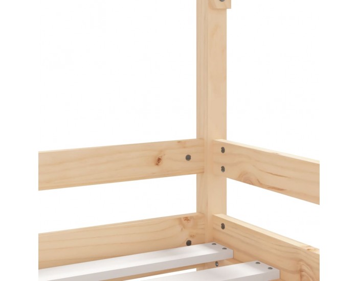 Sonata H Рамка за детско легло 80x160 см масивна борова дървесина