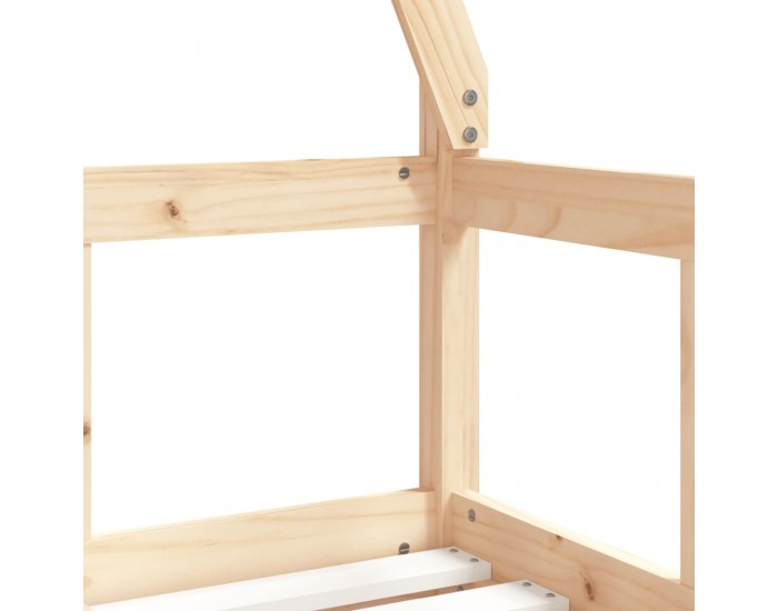 Sonata H Рамка за детско легло, 70x140 см, масивна борова дървесина