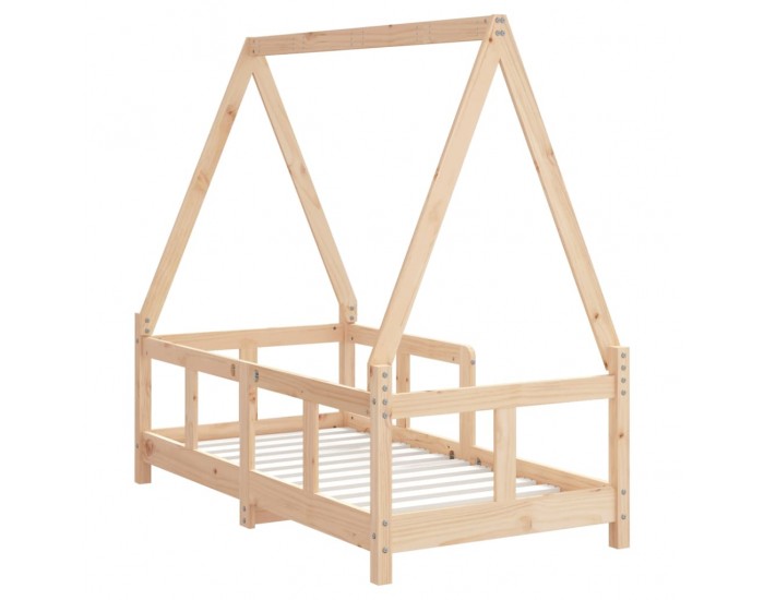 Sonata H Рамка за детско легло, 70x140 см, масивна борова дървесина