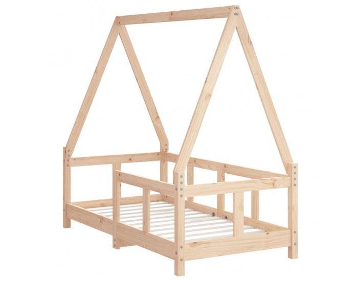 Sonata H Рамка за детско легло, 70x140 см, масивна борова дървесина