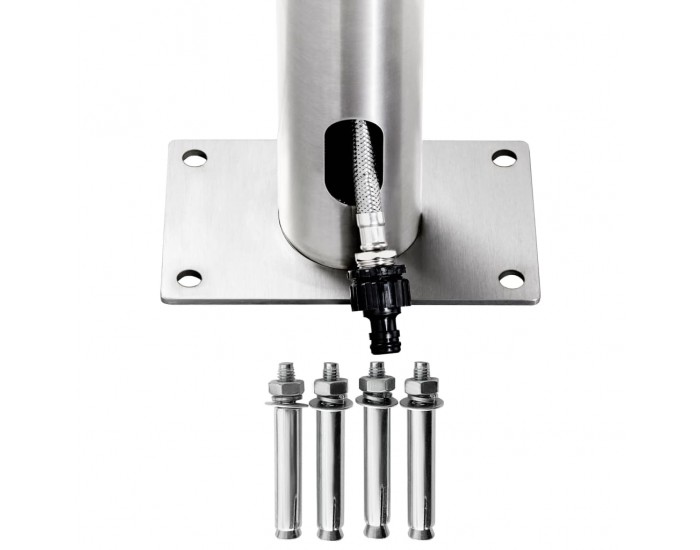 Sonata H Градински душ, 225 см, неръждаема стомана