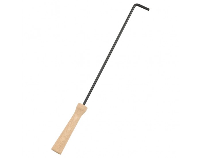 Sonata H Преносимо огнище барбекю 2-в-1, с ръжен, 56x56x49 см, инокс