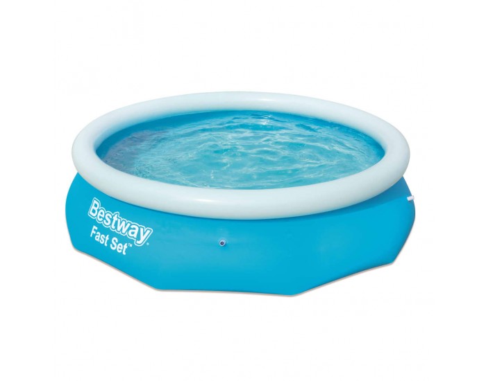Bestway Fast Set Надуваем басейн, кръгъл, 305x76 см, 57266 Bestway Fast Set Надуваем басейн, кръгъл, 305x76 см, 57266