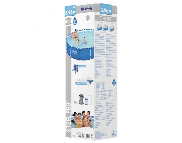Bestway Steel Pro Басейн с рамка 396x84 см
