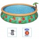 Bestway Fast Set Надуваем комплект басейн Paradise Palms 457x84 см Bestway Fast Set Надуваем комплект басейн Paradise Palms 457x84 см
