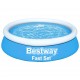 Bestway Fast Set Надуваем басейн, кръгъл, 183x51 см, син Bestway Fast Set Надуваем басейн, кръгъл, 183x51 см, син