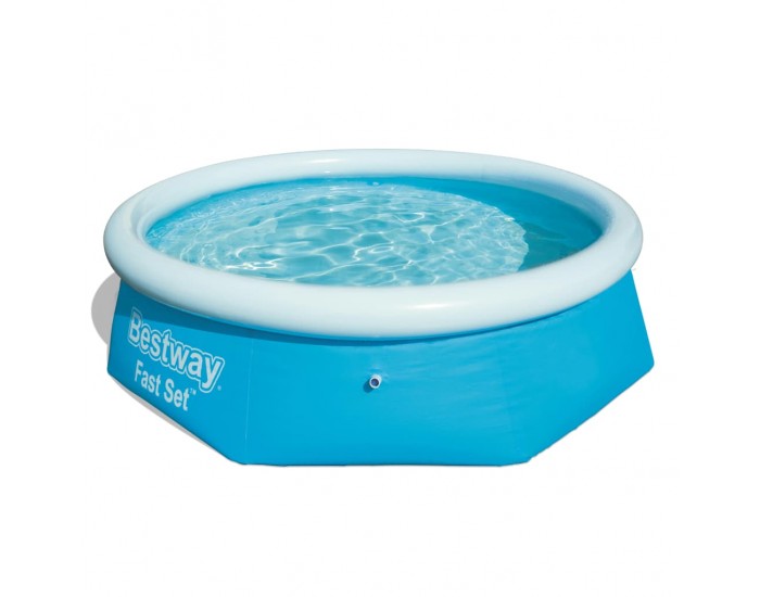 Bestway Fast Set Кръгъл надуваем басейн, 244x66 см, 57265 Bestway Fast Set Кръгъл надуваем басейн, 244x66 см, 57265