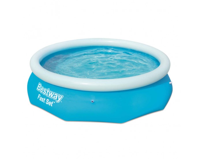 Bestway Fast Set Кръгъл надуваем басейн, 305x76 см, 57266 Bestway Fast Set Кръгъл надуваем басейн, 305x76 см, 57266