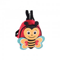 Pulse Раница Baby Bee, червена - Канцеларски материали