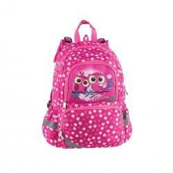 Pulse Раница Anatomic Pink Owl, розова - Канцеларски материали