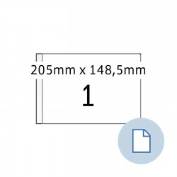 Herma Самозалепващи етикети, A5, 205 х 148.5 mm, 1000 листа - Картички, Етикети и Стикери