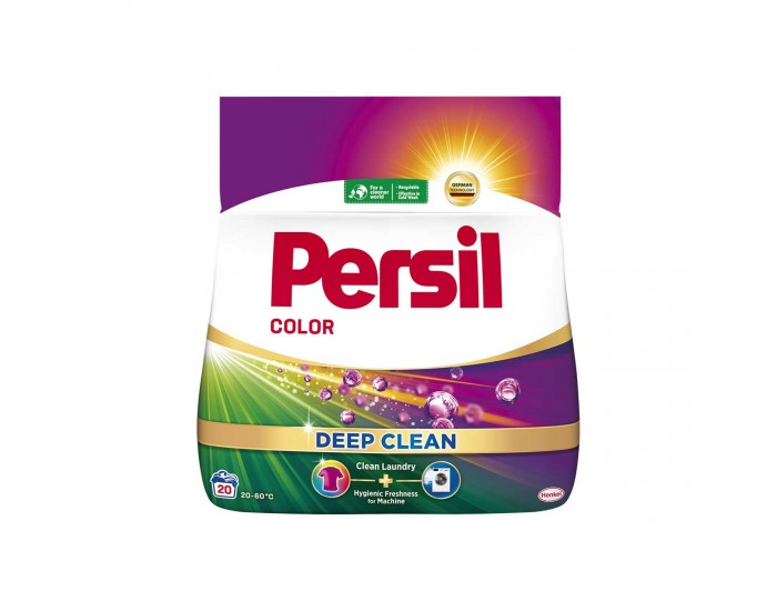 Persil Перилен препарат Color, прах, за цветно пране, 1.1 kg, за 20 пранета Persil Перилен препарат Color, прах, за цветно пране, 1.1 kg, за 20 пранета