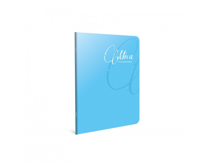 Gipta Тетрадка Mica, бяла хартия, широки редове, PP корица, А5, 80 листа