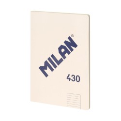 Milan Тетрадка 1918, А4, широки редове, картонена корица, 48 листа, бежова - Тетрадки, Тефтери и Бележници