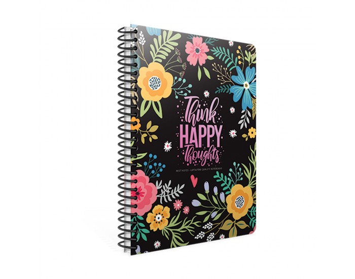 Gipta Тетрадка Best, А4, кремава хартия, малки квадратчета, твърда корица, със спирала, 80 листа Gipta Тетрадка Best, А4, кремава хартия, малки квадратчета, твърда корица, със спирала, 80 листа