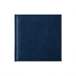 Календар-бележник Вега, без дати, 16 х 16 cm, син - Канцеларски материали