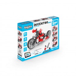 Engino Конструктор Inventor Mechanics - Велосипед, 5 в 1 - Engino