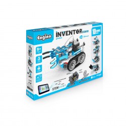 Engino Конструктор Inventor Robotized - Ginobot, 10 в 1, с допълнителен мотор - Engino