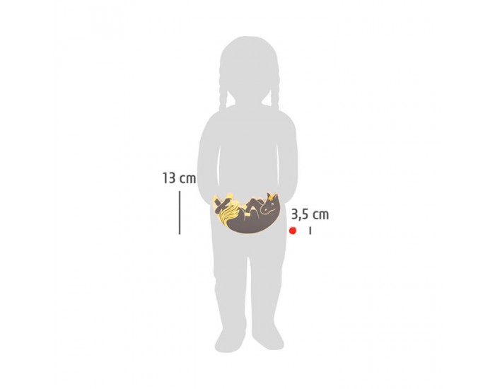 Small Foot Игра за баланс Приятели, дървена, 19 х 2 х 13 cm