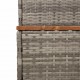 Sonata H Стъпало за джакузи сиво 100x50x50,5 cm Поли ратан Sonata H Стъпало за джакузи сиво 100x50x50,5 cm Поли ратан