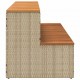 Sonata H Стъпало за джакузи Beige 100x50x50,5 cm Поли ратан Sonata H Стъпало за джакузи Beige 100x50x50,5 cm Поли ратан