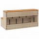 Sonata H Стъпало за джакузи Beige 100x50x50,5 cm Поли ратан Sonata H Стъпало за джакузи Beige 100x50x50,5 cm Поли ратан