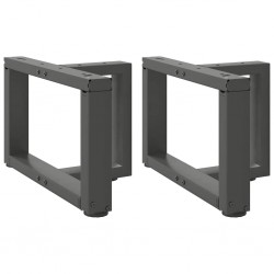 Sonata H Крака за холна маса T-образна 2 бр 50x25x(30-31)см стомана - Части за Маси