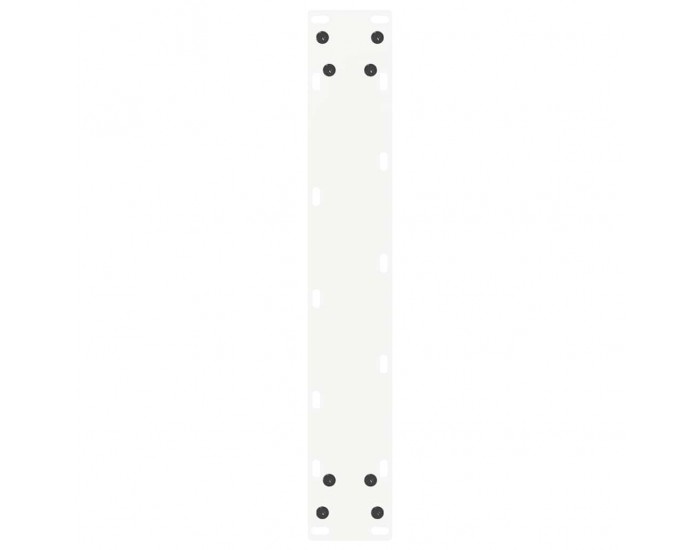 Sonata H Крака за холна маса U-образна 2 бр бели 50x(110-111)см стомана