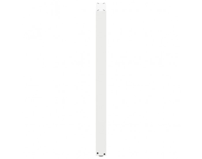 Sonata H Крака за холна маса U-образна 2 бр бели 50x(110-111)см стомана