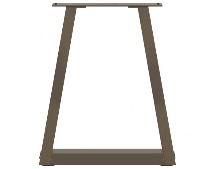 Sonata H Крака за трапезна маса V-образна форма 2 бр. естествена стомана