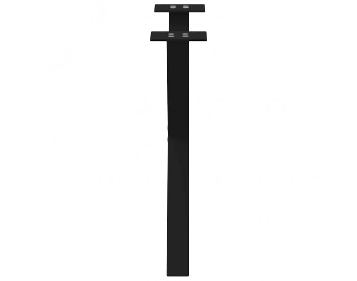 Sonata H Крака за масичка за кафе с форма на X 2 бр. черни 38x(42-43) cm Sonata H Крака за масичка за кафе с форма на X 2 бр. черни 38x(42-43) cm